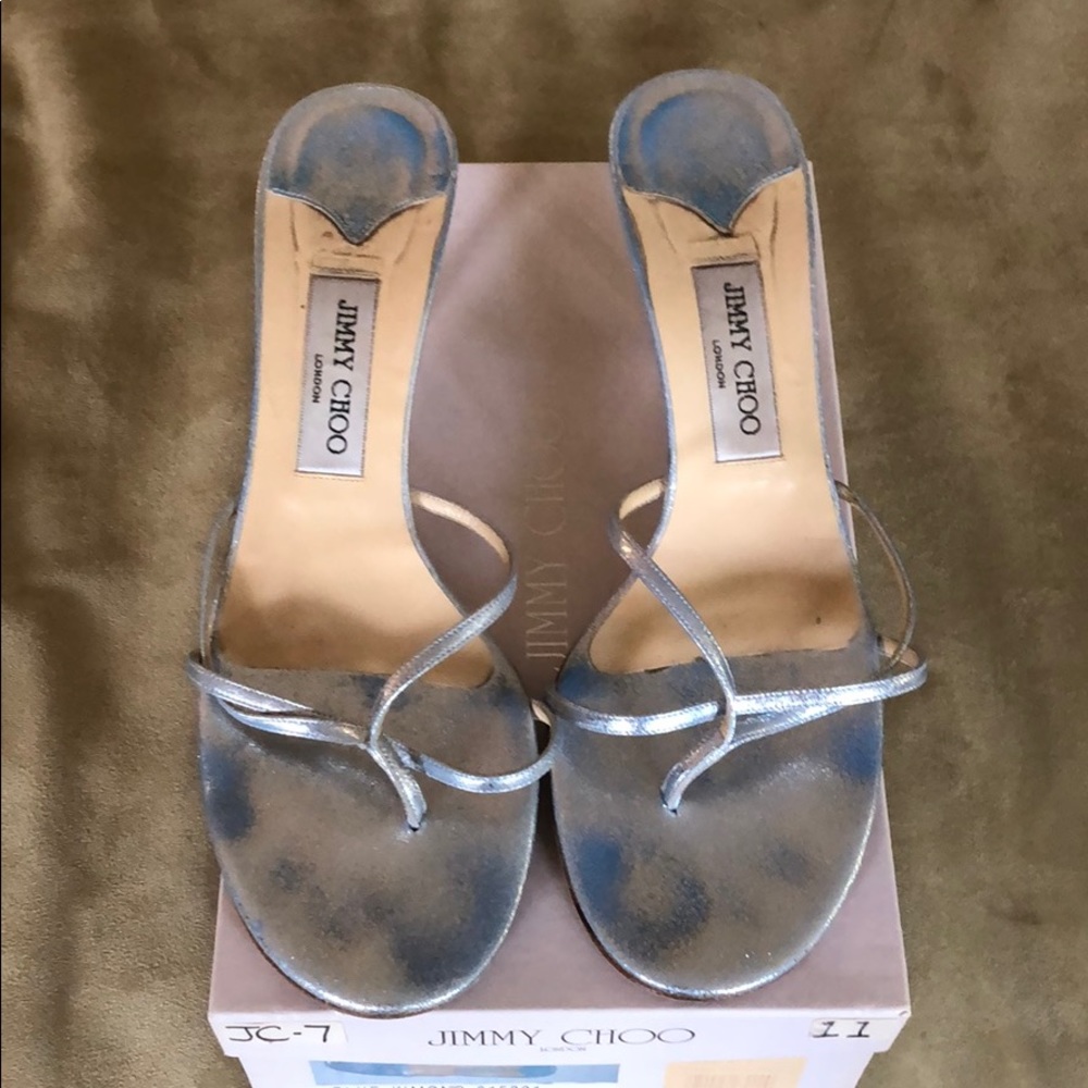 Jimmy Choo Kimono kitten heel sandals